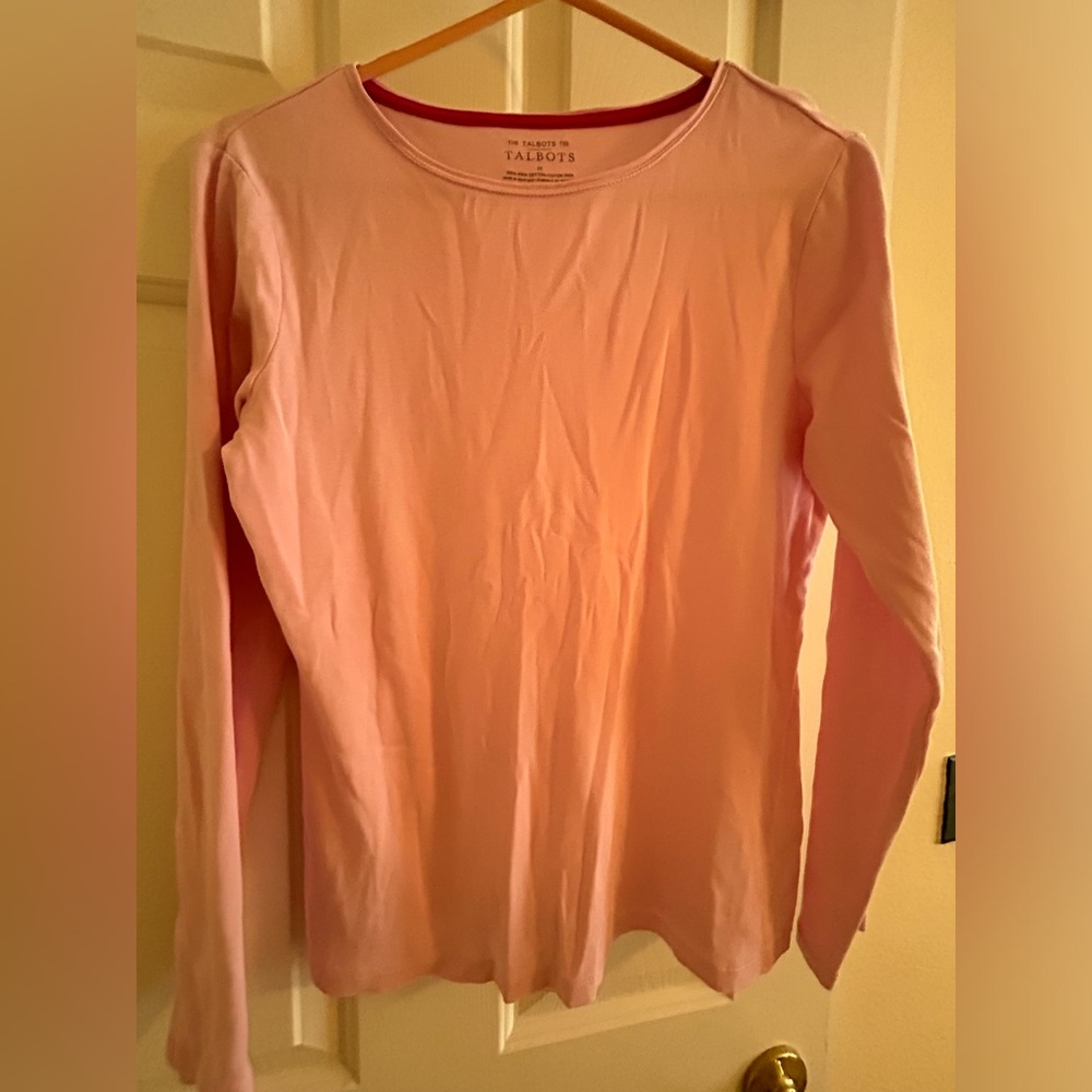 TALBOTS LADIES LONG SLEEVE TOP SIZE M